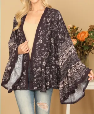 Boho Angel Sleeve Kimono