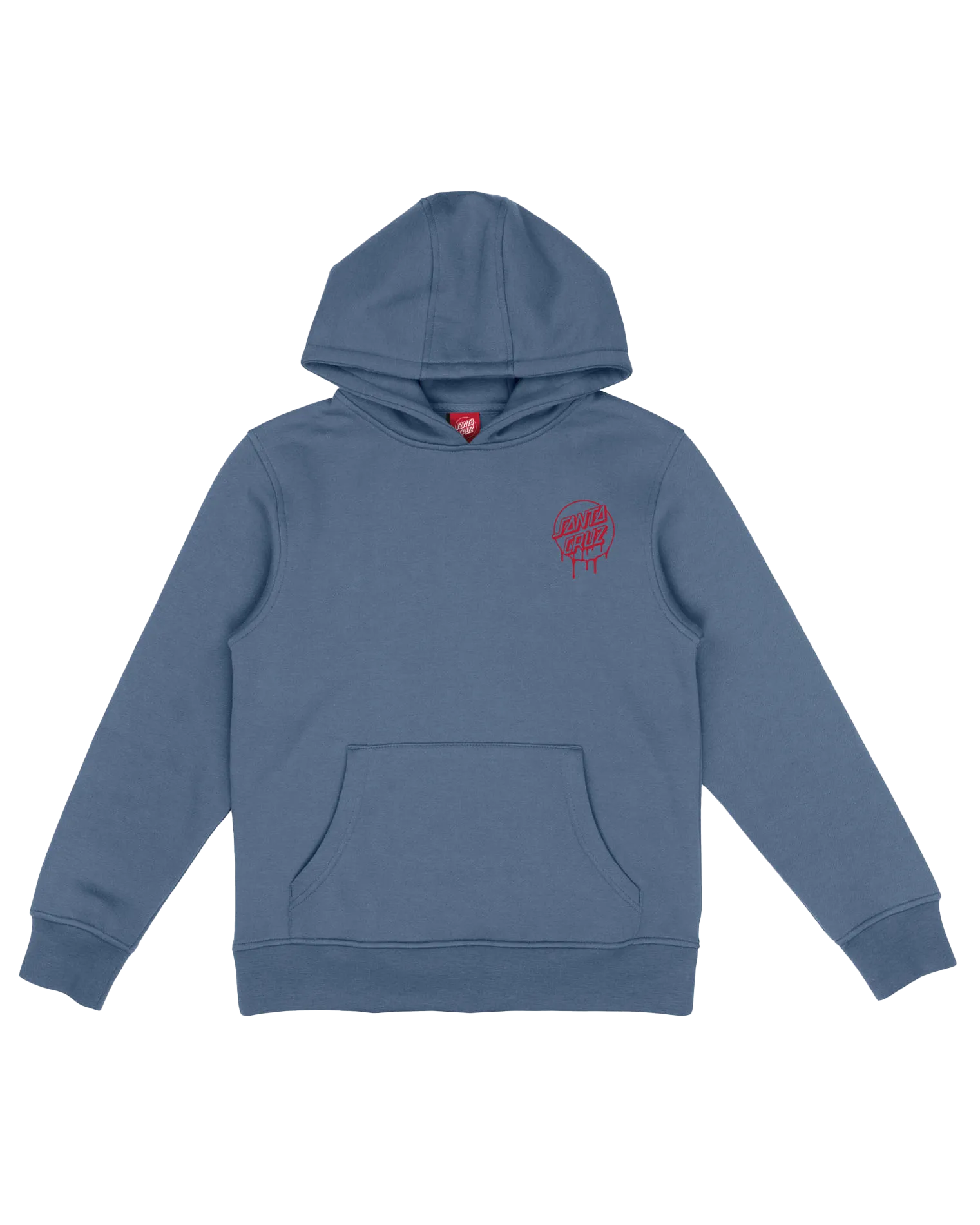 Boys Popsicle Hand Hoodie in Dusty Blue