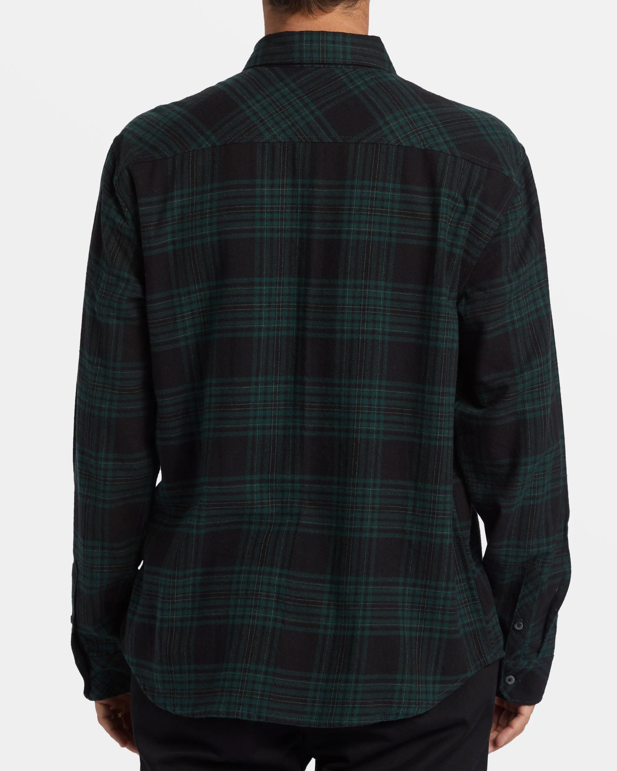 Coastline Flannel Shirt - Black