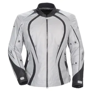 Cortech 'LRX Series 3' Womens Silver/Black Textile Jacket