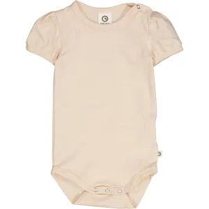 Cozy Me Puff Short Sleeve Bodysuit - Balsam Rose