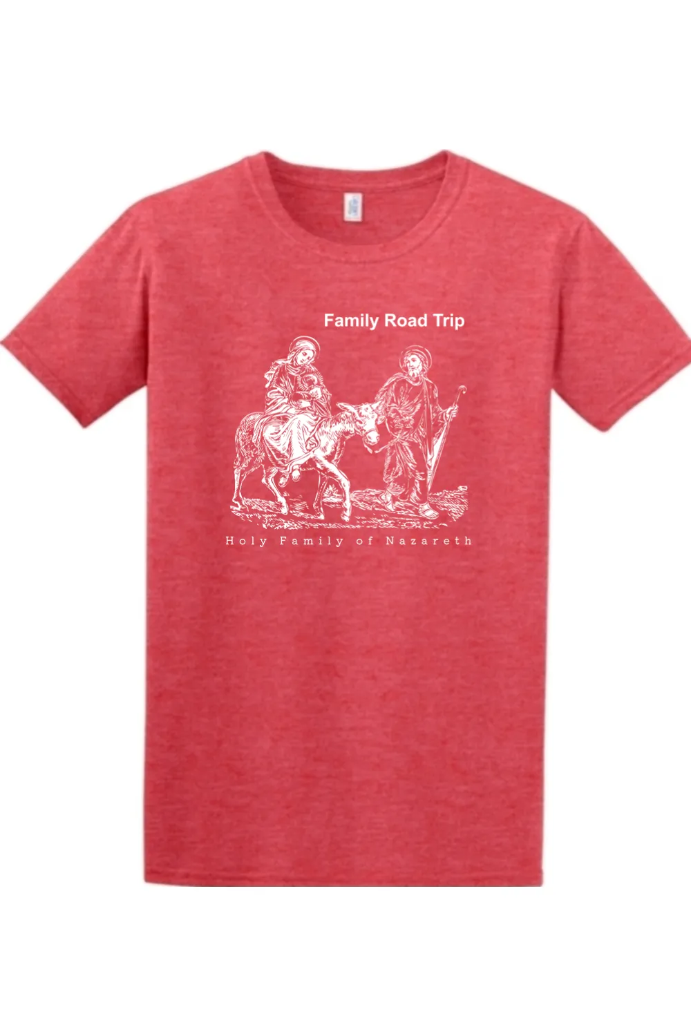 Family Road Trip - Holy Family Adult T-Shirt