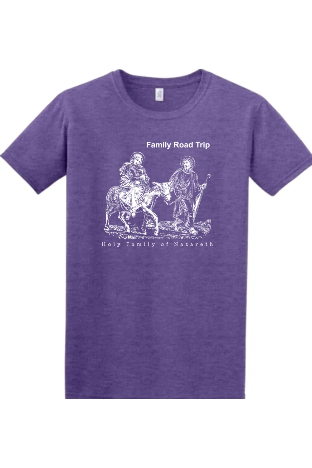 Family Road Trip - Holy Family Adult T-Shirt