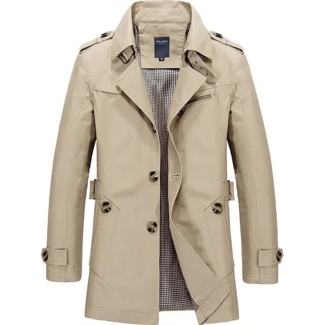 Fashion Trench Coat For Men