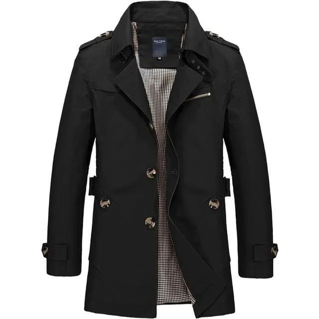 Fashion Trench Coat For Men