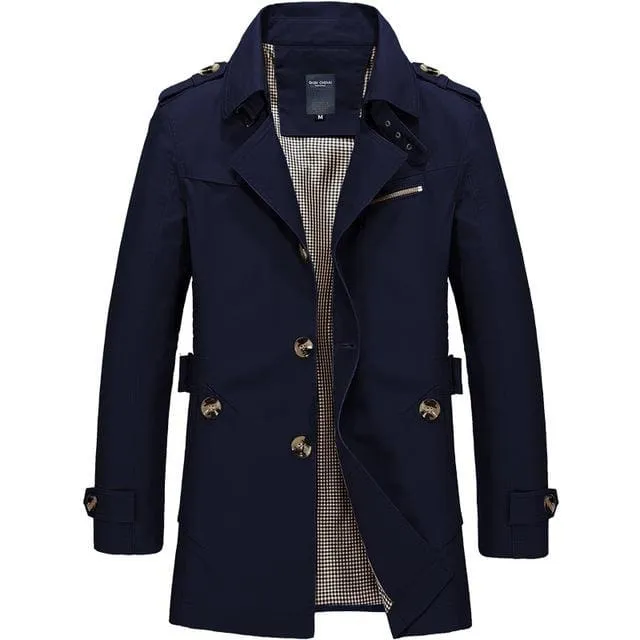 Fashion Trench Coat For Men