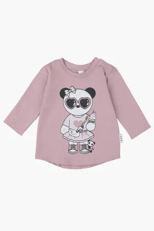 Huxbaby Panda Girls Shirt