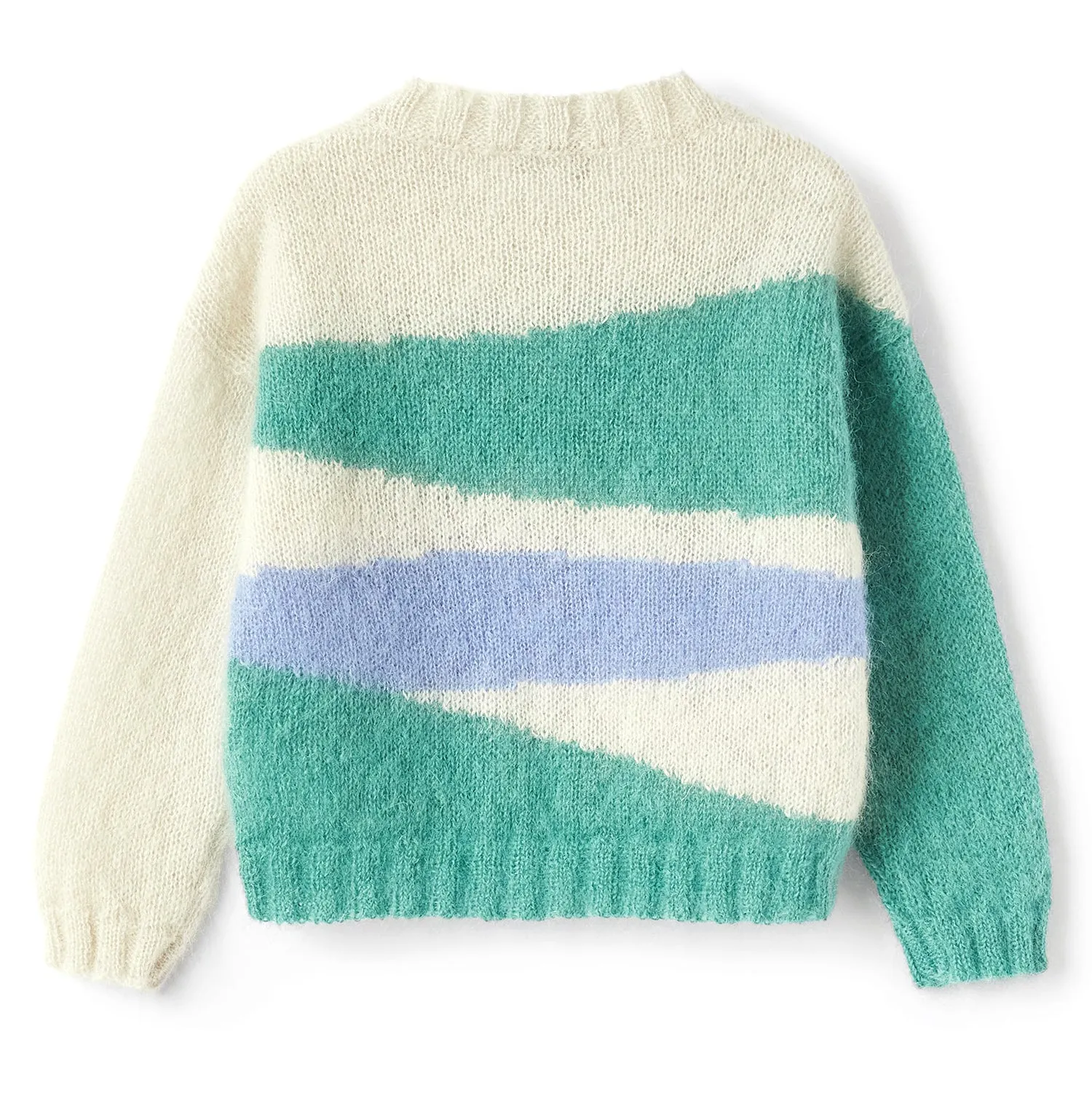 Ice White Soft Mohair Sweater  - FINAL SALE