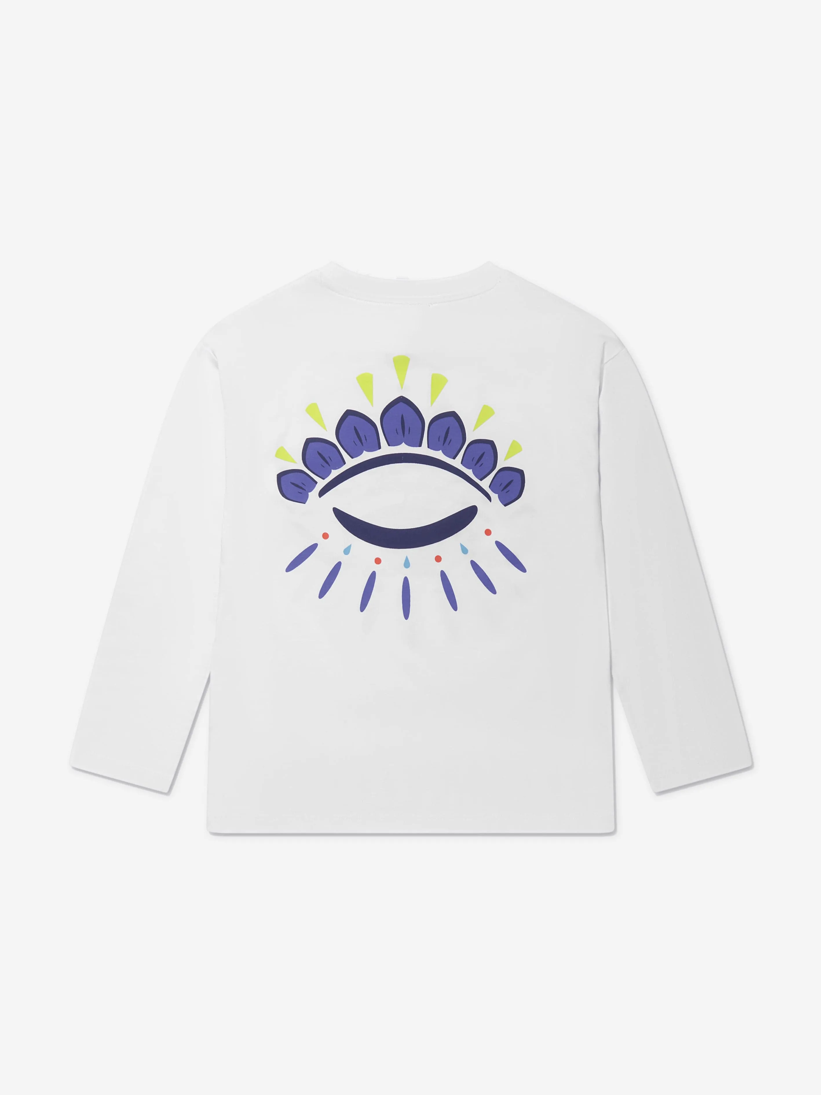 KENZO Boys Organic Cotton Long Sleeve T-Shirt