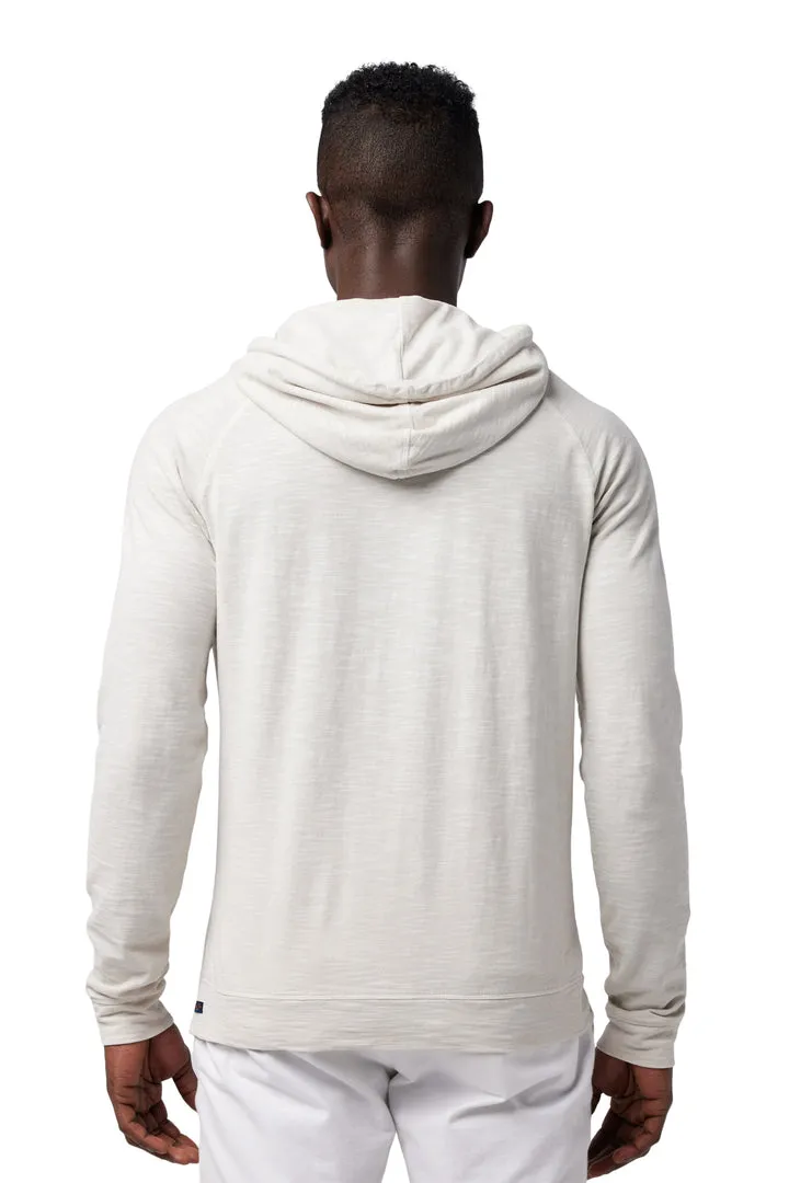 Long Sleeve Hoodie in Slub Cotton G3171