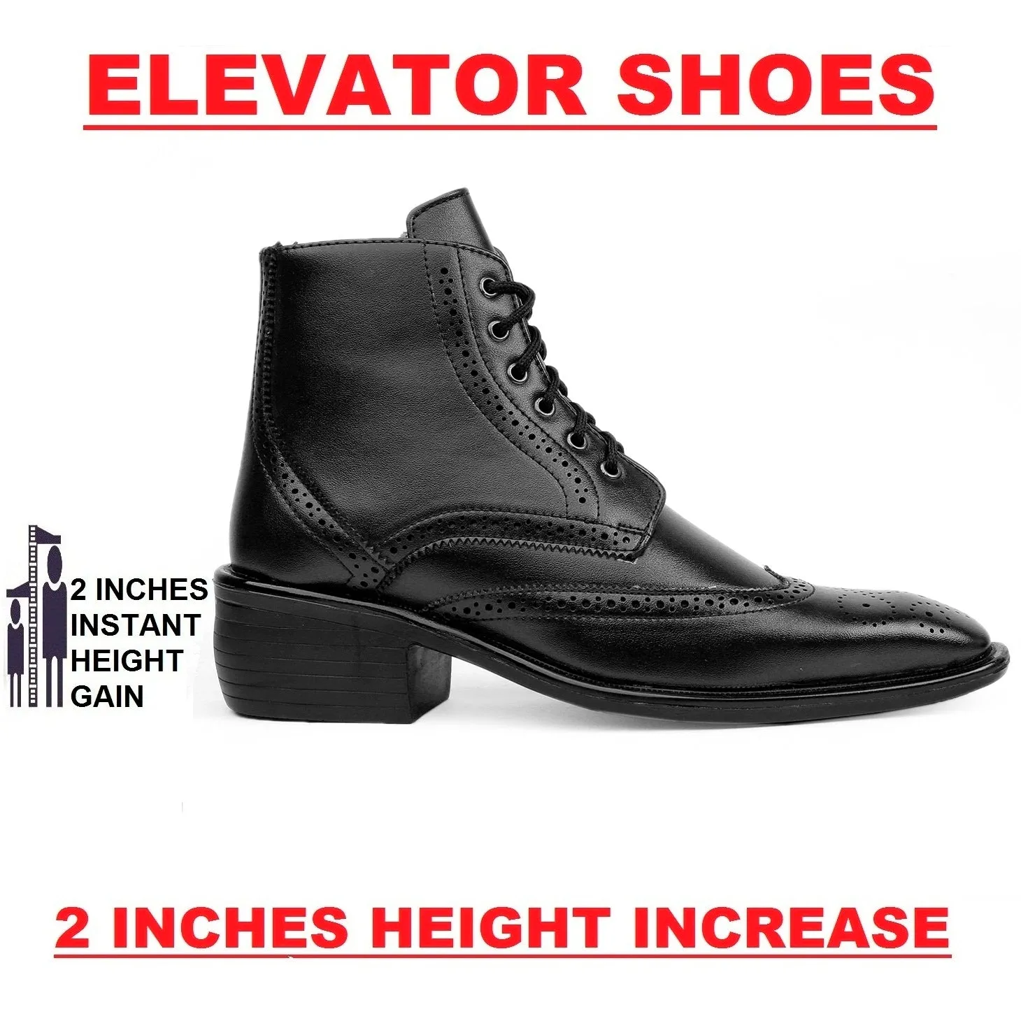 Men's New Height Increasing Comfortable And Stylish Regular Office and Formal Wear