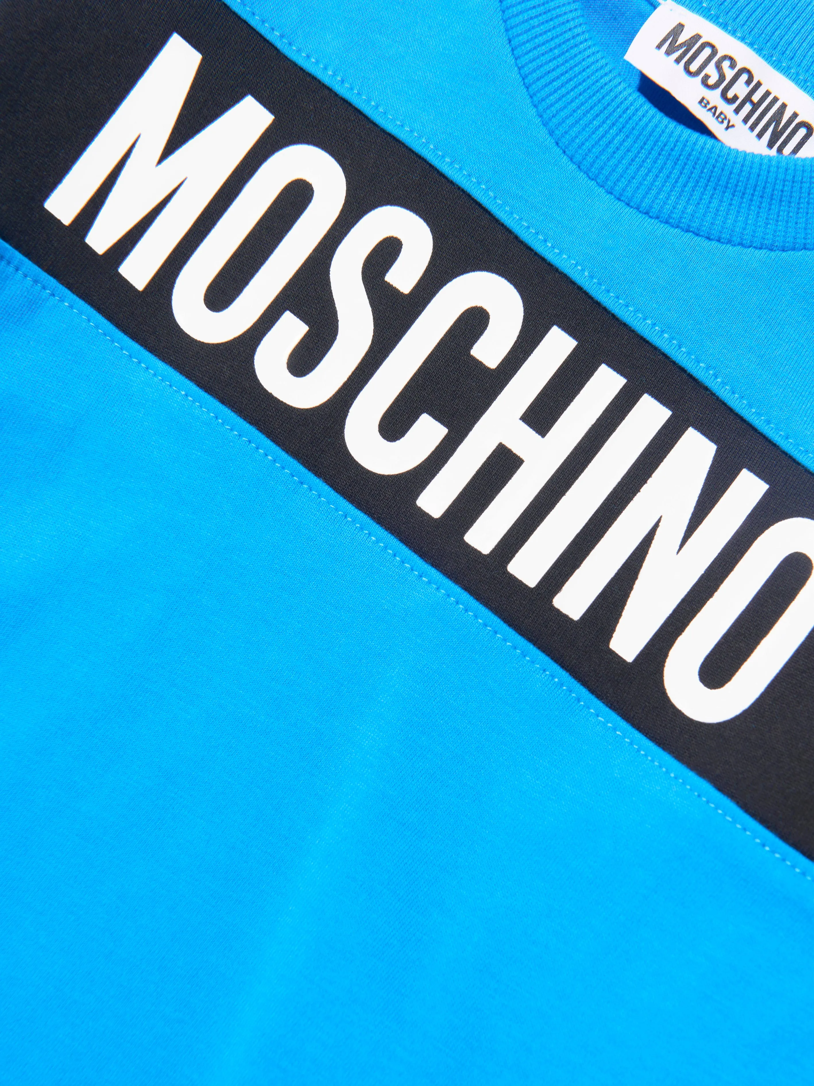 Moschino Baby Long Sleeve Logo T-Shirt