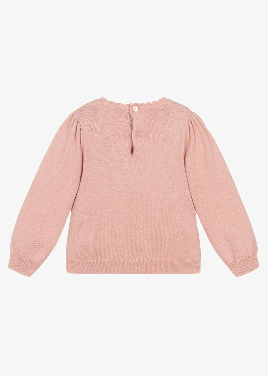 Noa Hedgehog Sweater - Blush