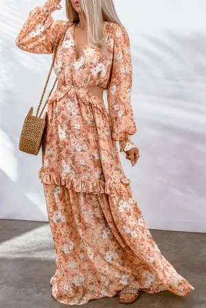 Peaches and Dreams Maxi Dress