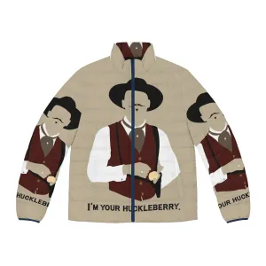 "Tombstone 'I'm Your Huckleberry' Puffer Jacket - Movie Inspired Outerwear"