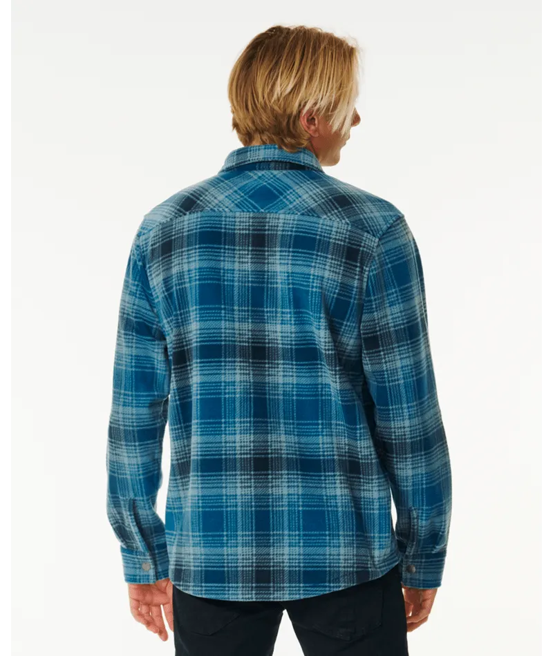 Rip Curl Polar Fleece Party Pack L/S Shirt-Blue