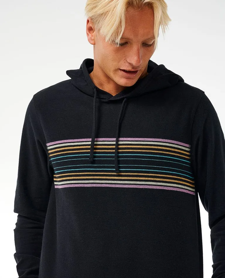 Rip Curl Surf Revival Hooded L/S Shirt-Black