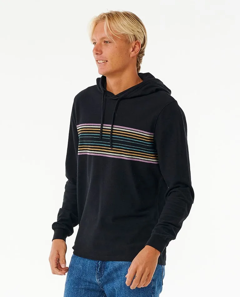 Rip Curl Surf Revival Hooded L/S Shirt-Black