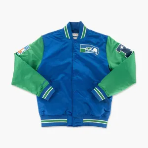 Seattle Seahawks Primetime Heavyweight Satin Jacket