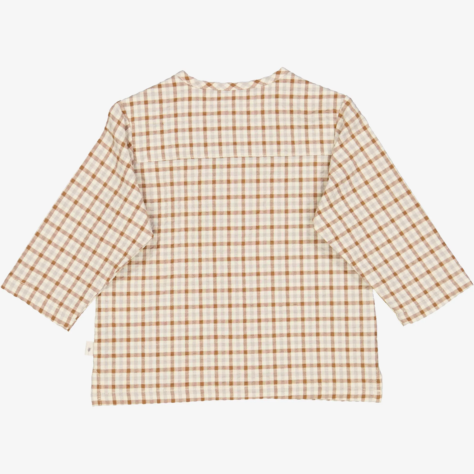 Shirt Shelby | Baby - golden dove check