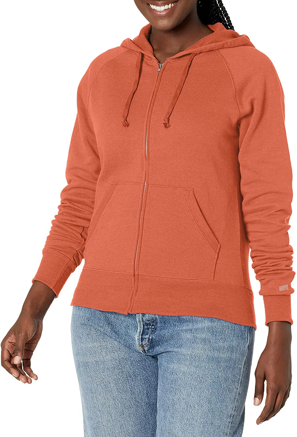 Soffe Women's Rugby Zip Hoodie