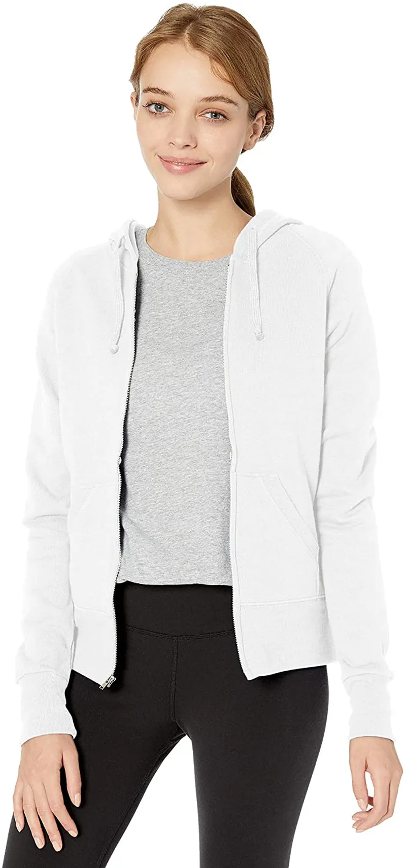 Soffe Women's Rugby Zip Hoodie