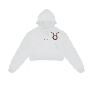 Taurus Streetwear Fleece Crop Hoodie