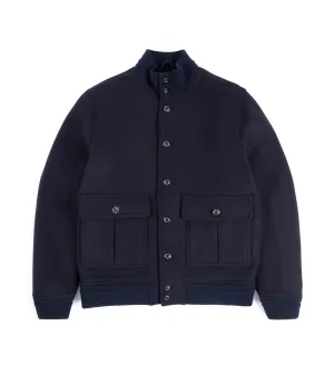 Valstar Valstarino Wool Flannel Jacket: Navy