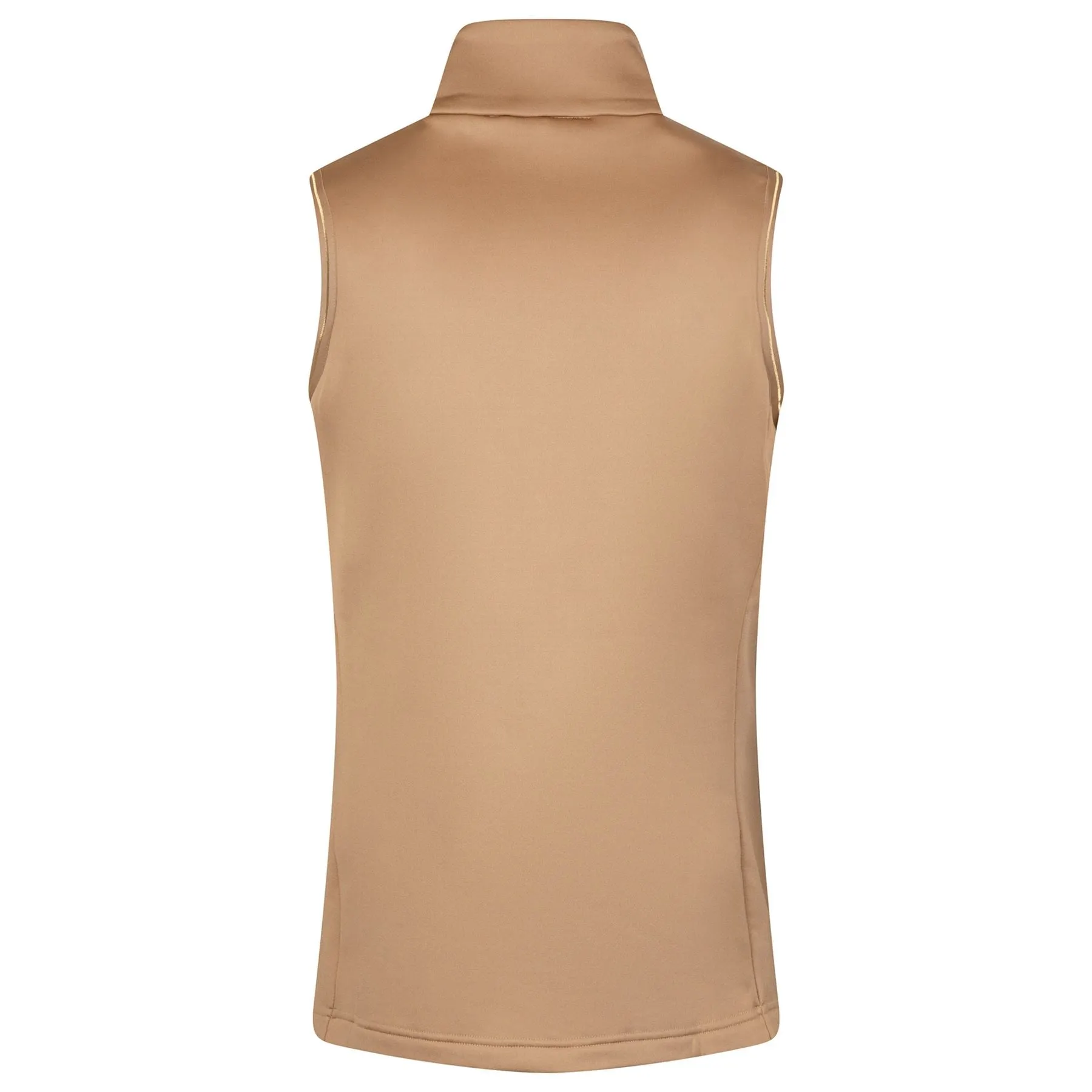 Womens Venya Powerstretch Hybrid Vest Dark Sand - AW24